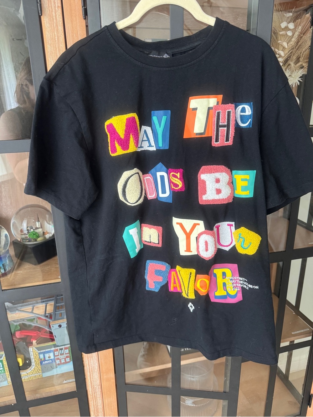 8IGHTH/DSTRKT May The Odds Be In Your Favor magazine embroidered tee tshirt 2022